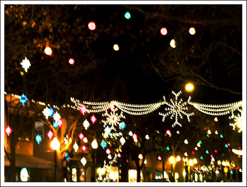 fourth street lights up