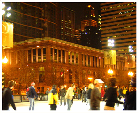 skate at millennium park