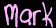 mark